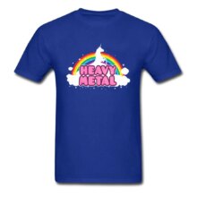 Unicorn Cartoon With Rainbow Design Short Sleeve T-Shirt Unicorn Cartoon With Rainbow Design Short Sleeve T-Shirt