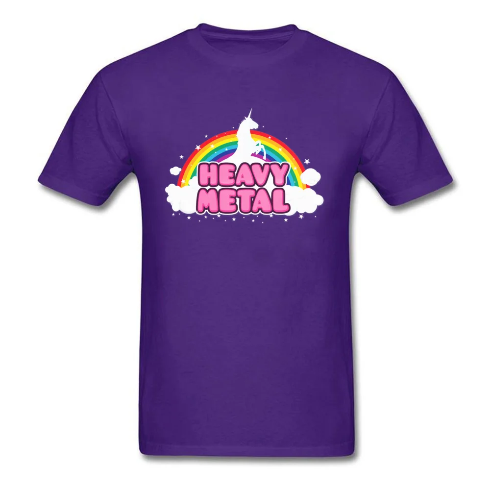 Unicorn Cartoon With Rainbow Design Short Sleeve T-Shirt