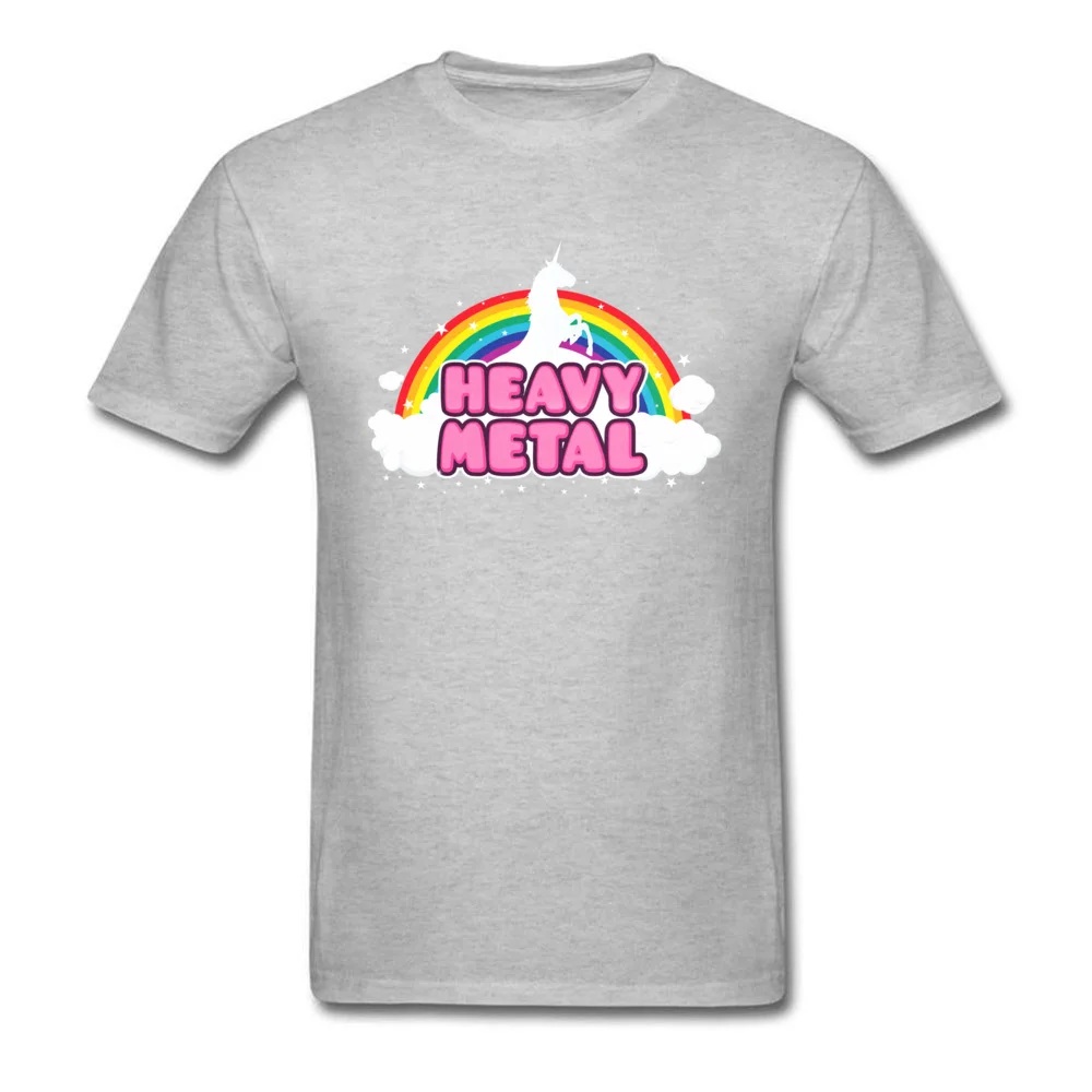 Unicorn Cartoon With Rainbow Design Short Sleeve T-Shirt
