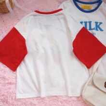 Kawaii Fruits Strawberry/Banana/Milk Printed T-Shirt Kawaii Fruits Strawberry/Banana/Milk Printed T-Shirt