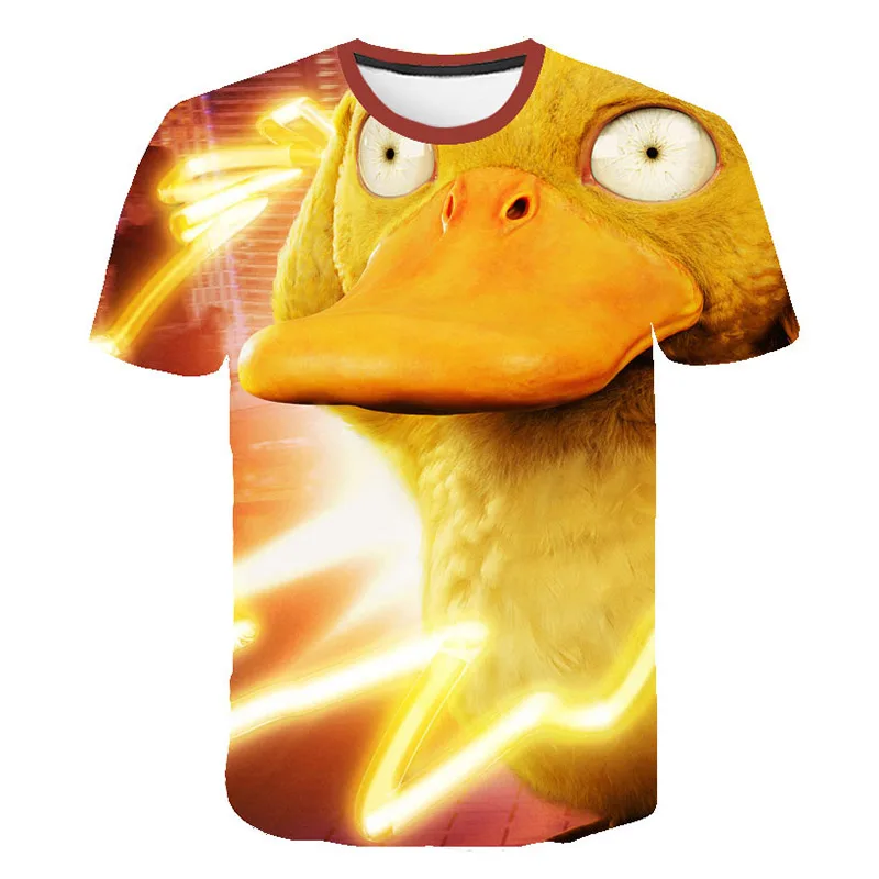 Anime Pokemon Pikachu Printed Casual T-Shirt