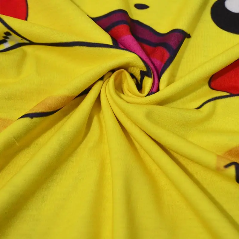 Pokemon Pikachu 3D Cartoon Print T-Shirt