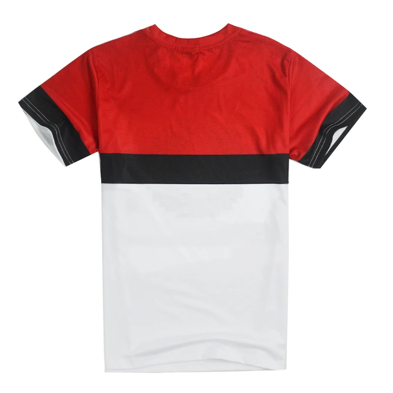 Pokemon Pikachu 3D Cartoon Print T-Shirt