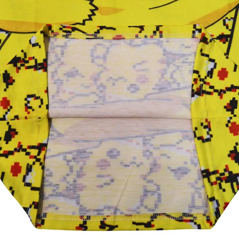 Pokemon Pikachu 3D Cartoon Print T-Shirt