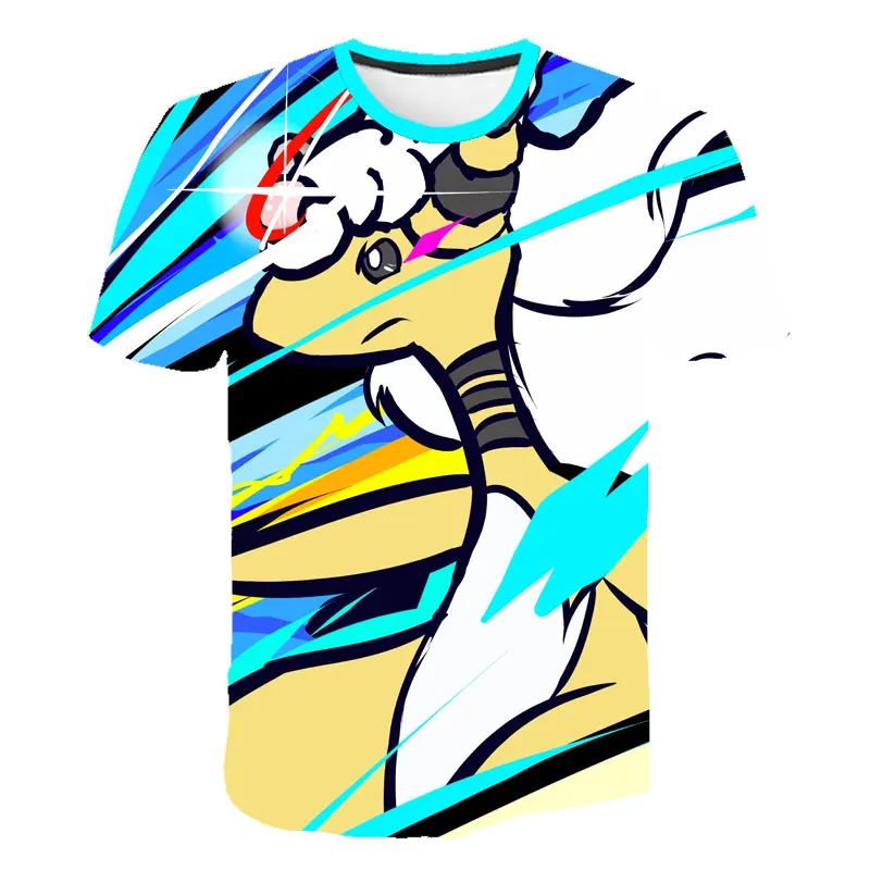 Harajuku Pikachu Cartoon Pokemon T-Shirt Harajuku Pikachu Cartoon Pokemon T-Shirt