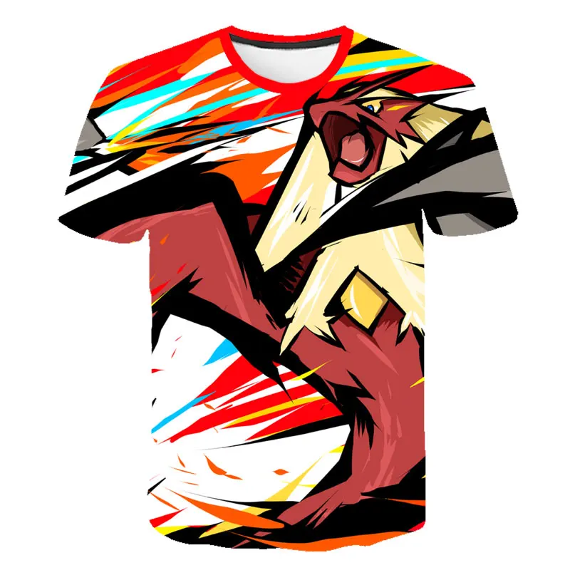 Harajuku Pikachu Cartoon Pokemon T-Shirt Harajuku Pikachu Cartoon Pokemon T-Shirt