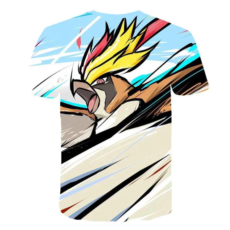 Harajuku Pikachu Cartoon Pokemon T-Shirt Harajuku Pikachu Cartoon Pokemon T-Shirt