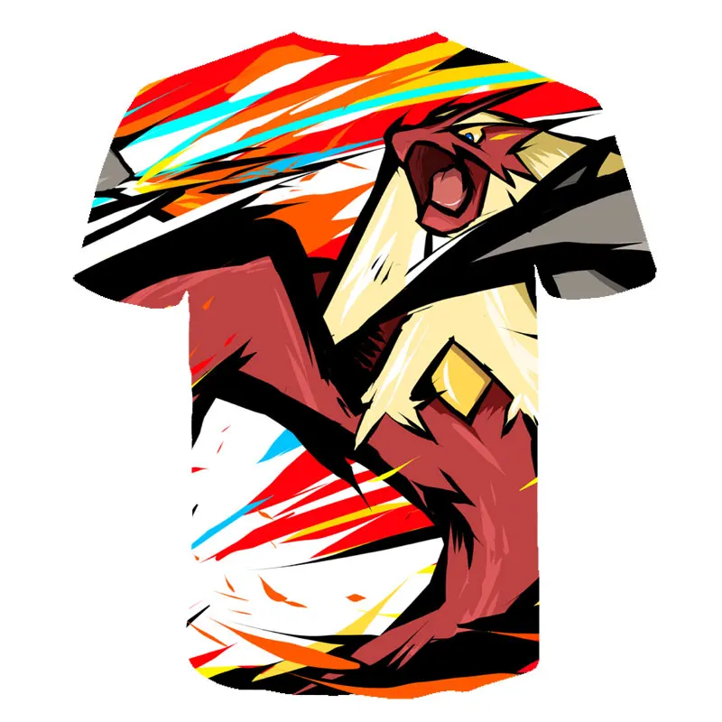 Harajuku Pikachu Cartoon Pokemon T-Shirt Harajuku Pikachu Cartoon Pokemon T-Shirt