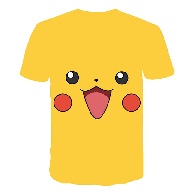 Harajuku Pikachu Cartoon Pokemon T-Shirt Harajuku Pikachu Cartoon Pokemon T-Shirt