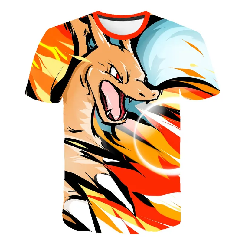 Harajuku Pikachu Cartoon Pokemon T-Shirt Harajuku Pikachu Cartoon Pokemon T-Shirt
