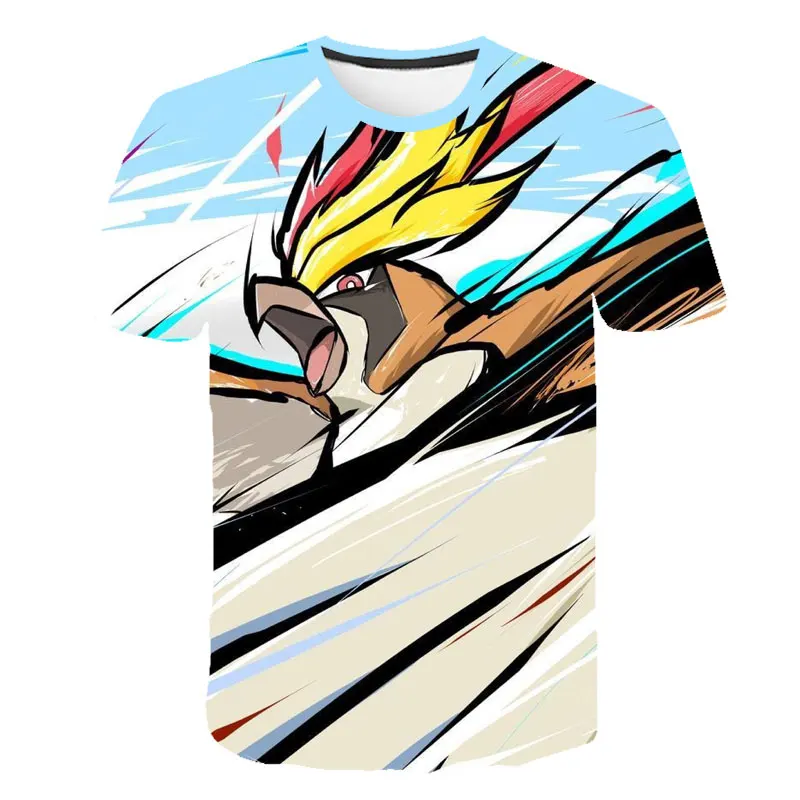 Harajuku Pikachu Cartoon Pokemon T-Shirt Harajuku Pikachu Cartoon Pokemon T-Shirt