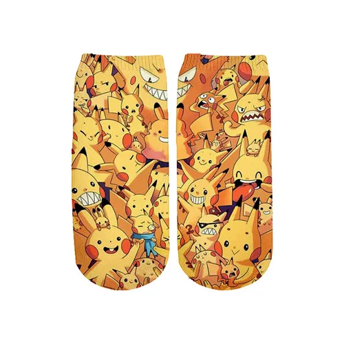 3D Pokemon Detective Pikachu Print Casual T-Shirt