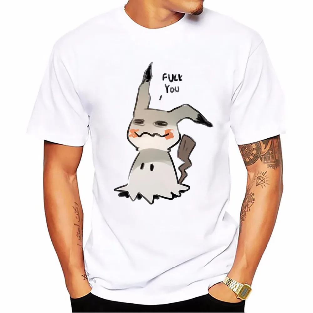 Kawaii Pikachu Pokemon Mimikyu Cartoon T-Shirt
