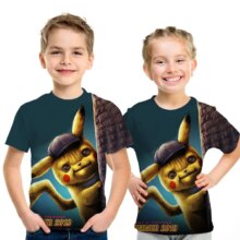 Kawaii Cartoon Pikachu Pokemon Casual T-Shirt Kawaii Cartoon Pikachu Pokemon Casual T-Shirt