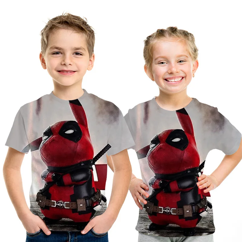 Kawaii Cartoon Pikachu Pokemon Casual T-Shirt Kawaii Cartoon Pikachu Pokemon Casual T-Shirt