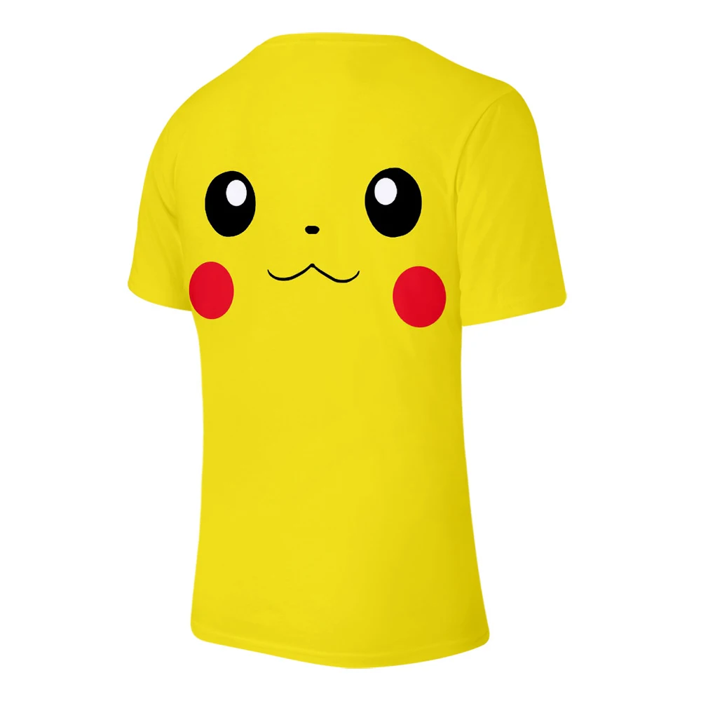 3D Detective Pikachu Short Sleeve T-Shirt