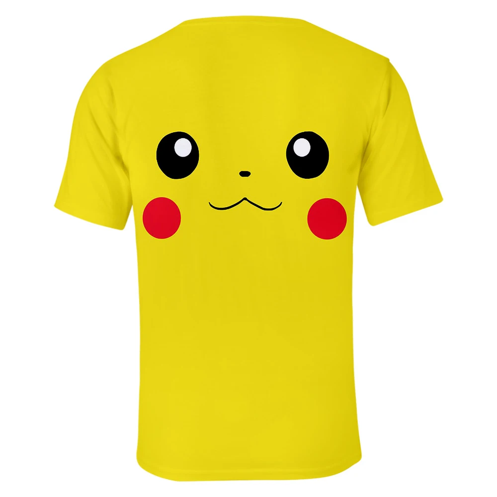 3D Detective Pikachu Short Sleeve T-Shirt