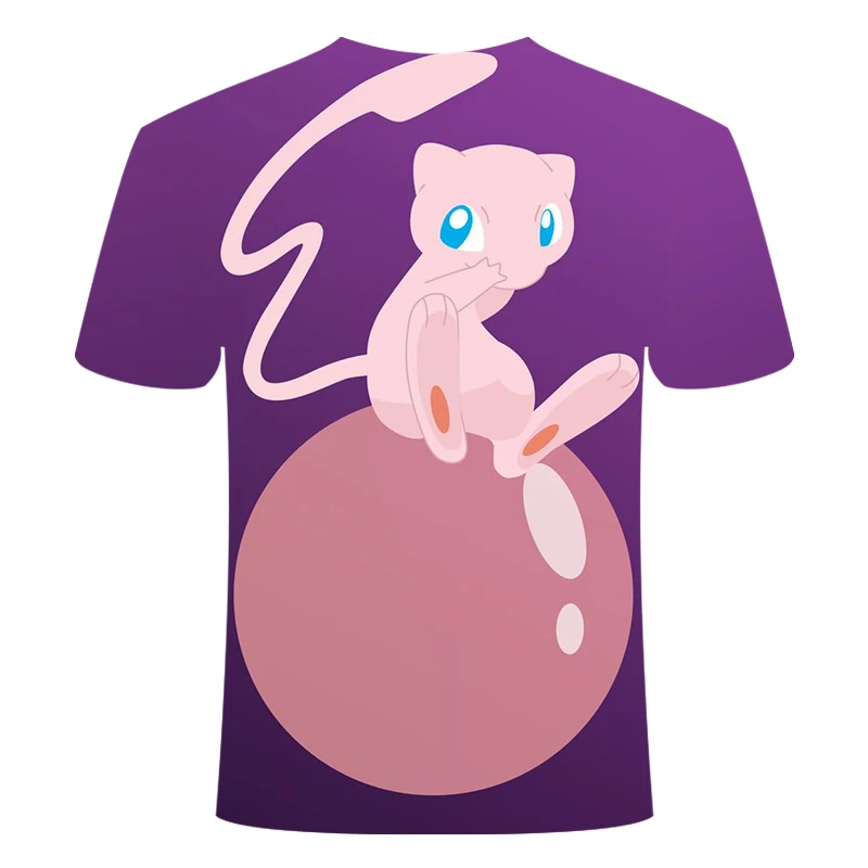 Anime Detective Pokemon Pikachu 3D Printed Casual T-Shirt Anime Detective Pokemon Pikachu 3D Printed Casual T-Shirt