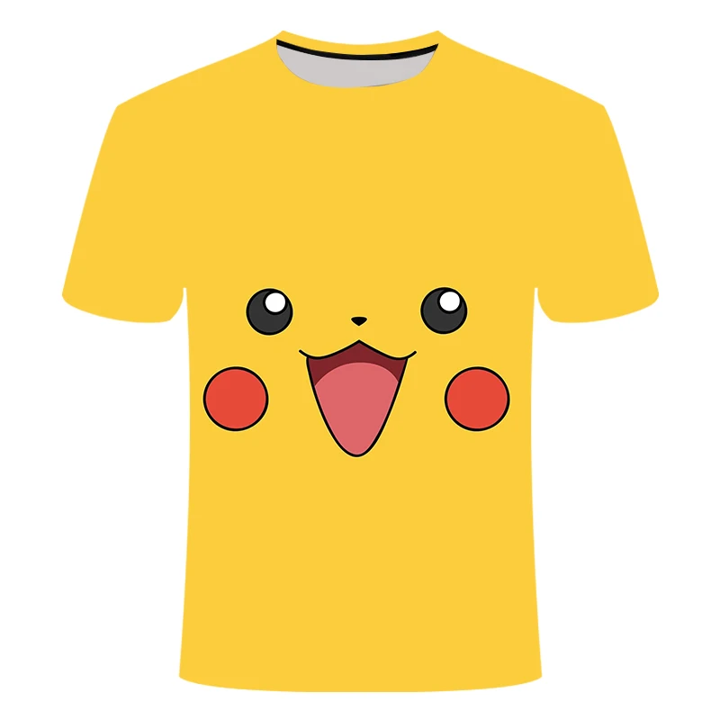 Anime Detective Pokemon Pikachu 3D Printed Casual T-Shirt Anime Detective Pokemon Pikachu 3D Printed Casual T-Shirt