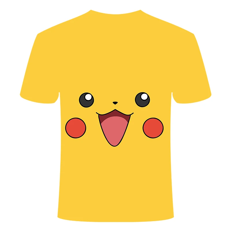 Anime Detective Pokemon Pikachu 3D Printed Casual T-Shirt Anime Detective Pokemon Pikachu 3D Printed Casual T-Shirt