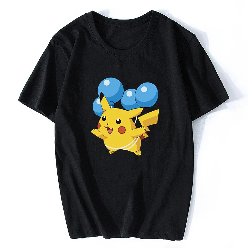 Pokemon Pikachu Cotton Anime T-Shirt