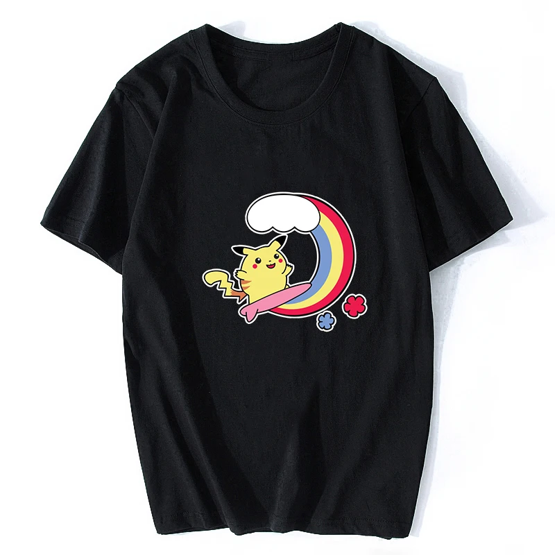 Pokemon Pikachu Cotton Anime T-Shirt
