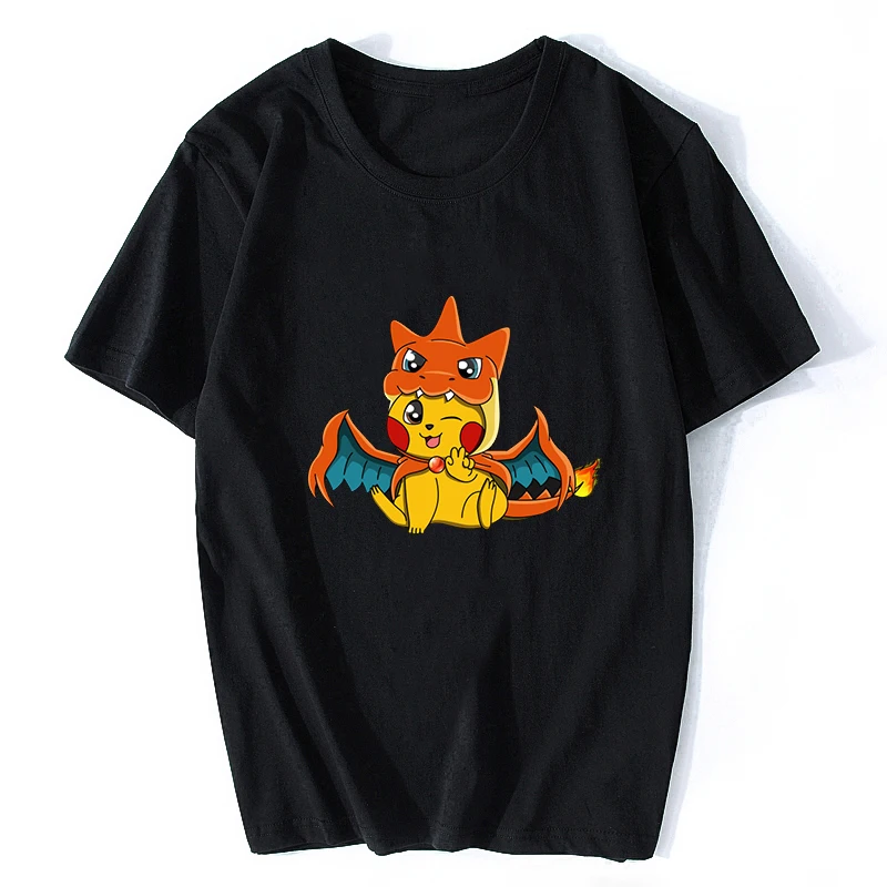 Pokemon Pikachu Cotton Anime T-Shirt