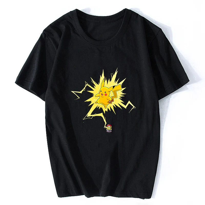 Pokemon Pikachu Cotton Anime T-Shirt