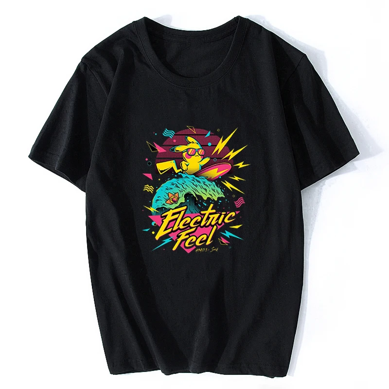 Pokemon Pikachu Cotton Anime T-Shirt