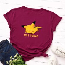 Harajuku Pikachu Printed Short Sleeve Cotton T-Shirt Harajuku Pikachu Printed Short Sleeve Cotton T-Shirt