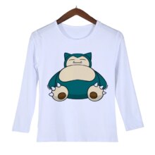 Pikachu Pokemon Printed Casual Full Sleeve T-Shirt Pikachu Pokemon Printed Casual Full Sleeve T-Shirt