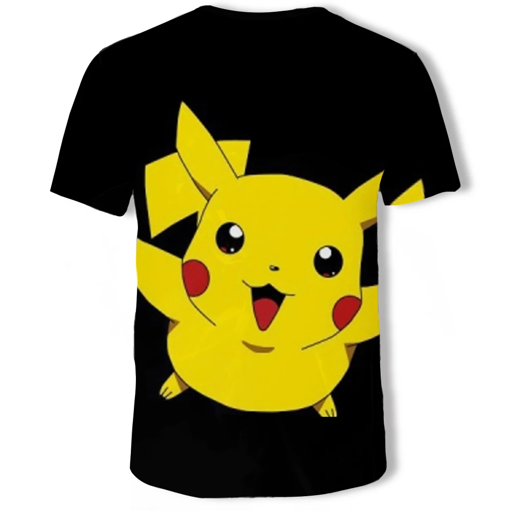 Pokemon Cartoon Casual Short Sleeve T-Shirt