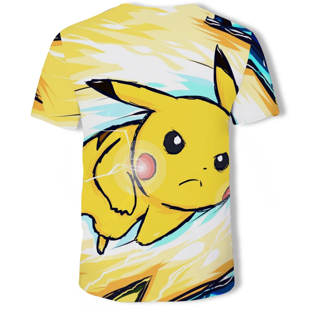 Pokemon Cartoon Casual Short Sleeve T-Shirt