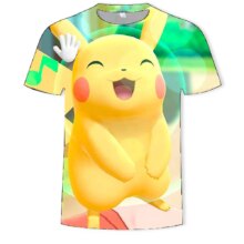 Pokemon Cartoon Casual Short Sleeve T-Shirt Pokemon Cartoon Casual Short Sleeve T-Shirt