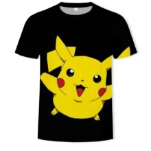 Pokemon Cartoon Casual Short Sleeve T-Shirt Pokemon Cartoon Casual Short Sleeve T-Shirt