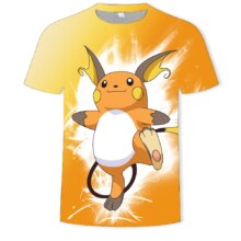 Pokemon Cartoon Casual Short Sleeve T-Shirt Pokemon Cartoon Casual Short Sleeve T-Shirt
