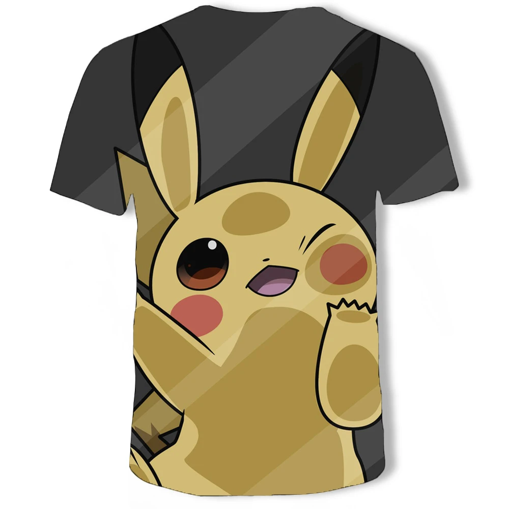 Pokemon Cartoon Casual Short Sleeve T-Shirt