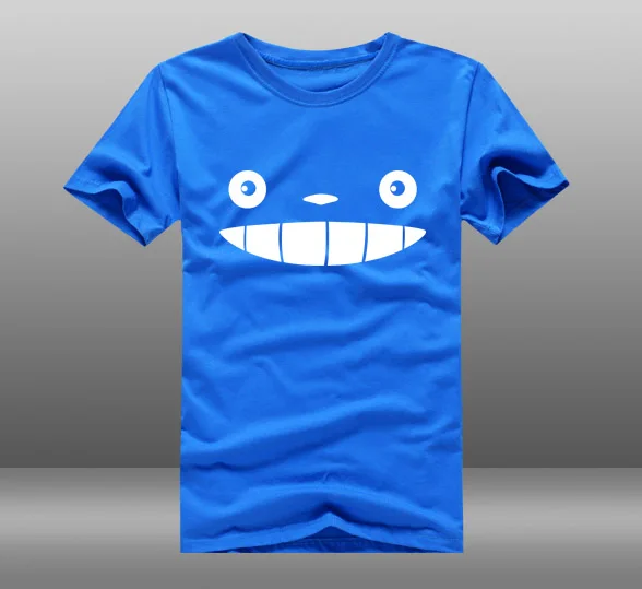 Anime Miyazaki Hayao Totoro Smiley Face T-Shirt