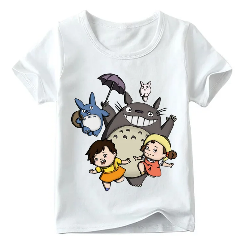 Anime My Neighbor Totoro Short Sleeve T-Shirt For Kids