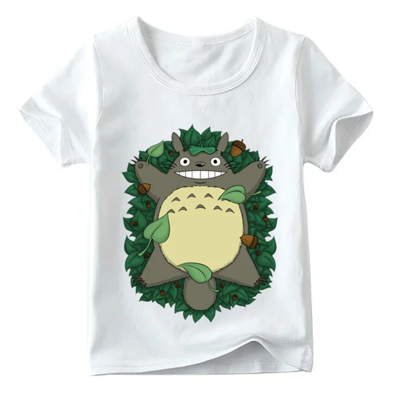 Anime My Neighbor Totoro Short Sleeve T-Shirt For Kids