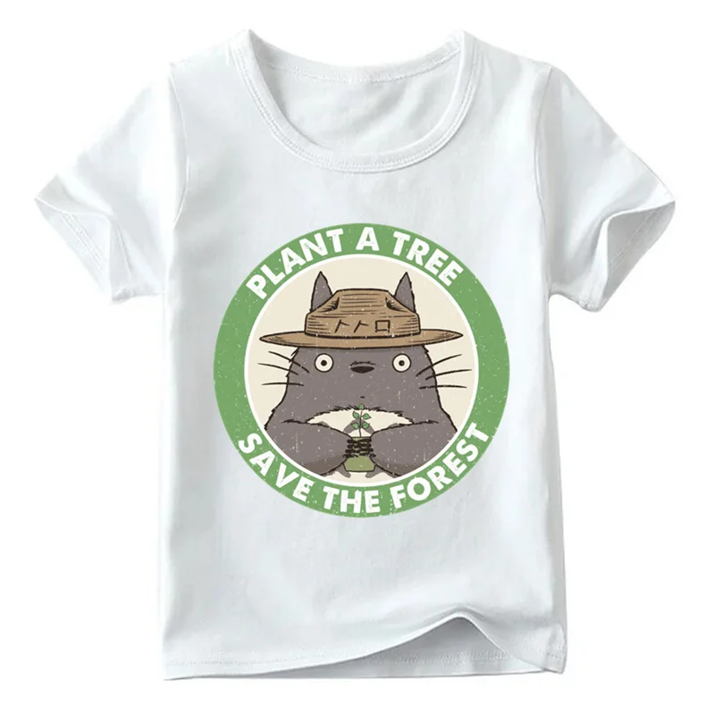 Anime My Neighbor Totoro Short Sleeve T-Shirt For Kids