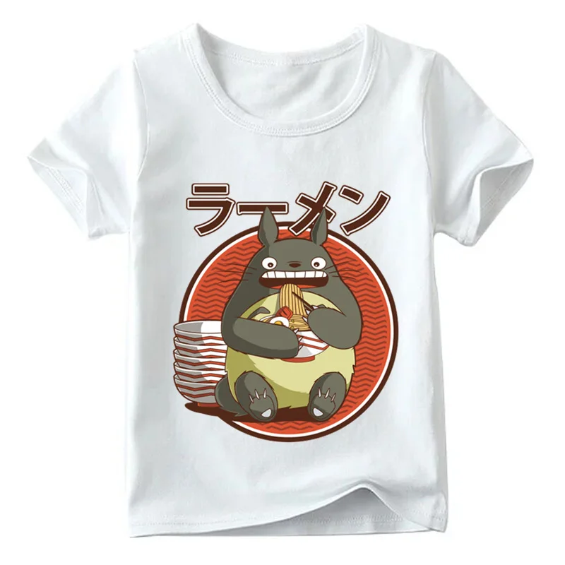 Anime My Neighbor Totoro Short Sleeve T-Shirt For Kids