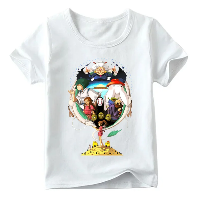 Anime Spirited Away Totoro Printed T-Shirt