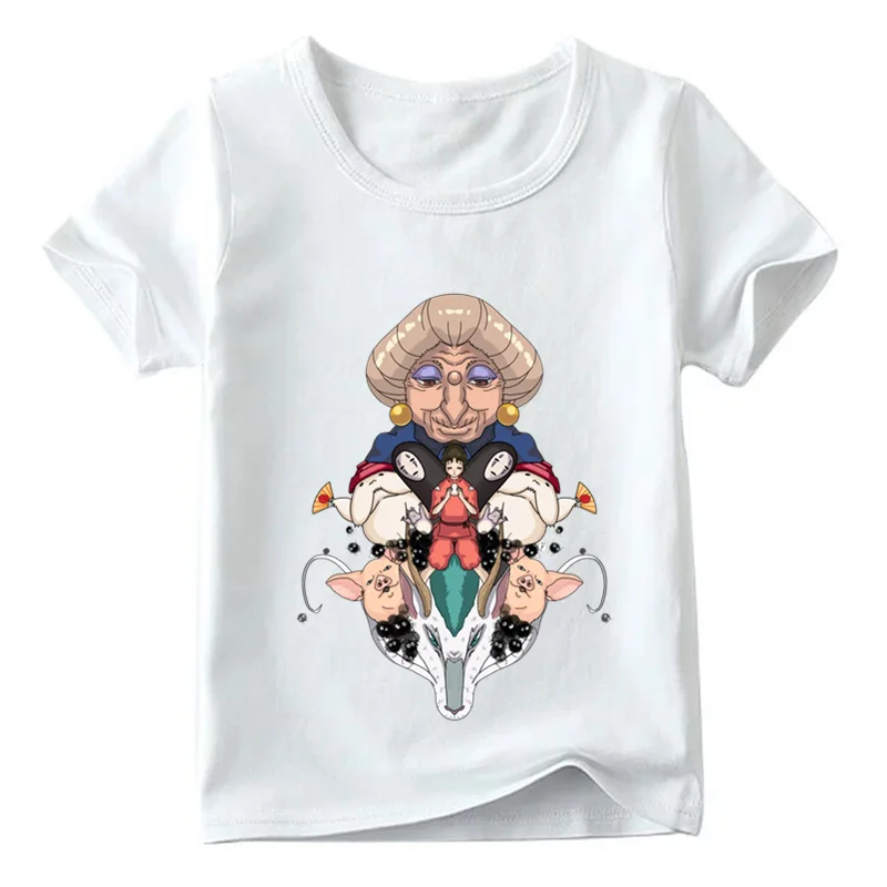 Anime Spirited Away Totoro Printed T-Shirt