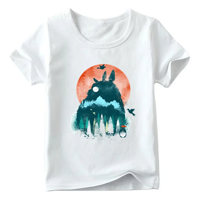 Anime Spirited Away Totoro Printed T-Shirt