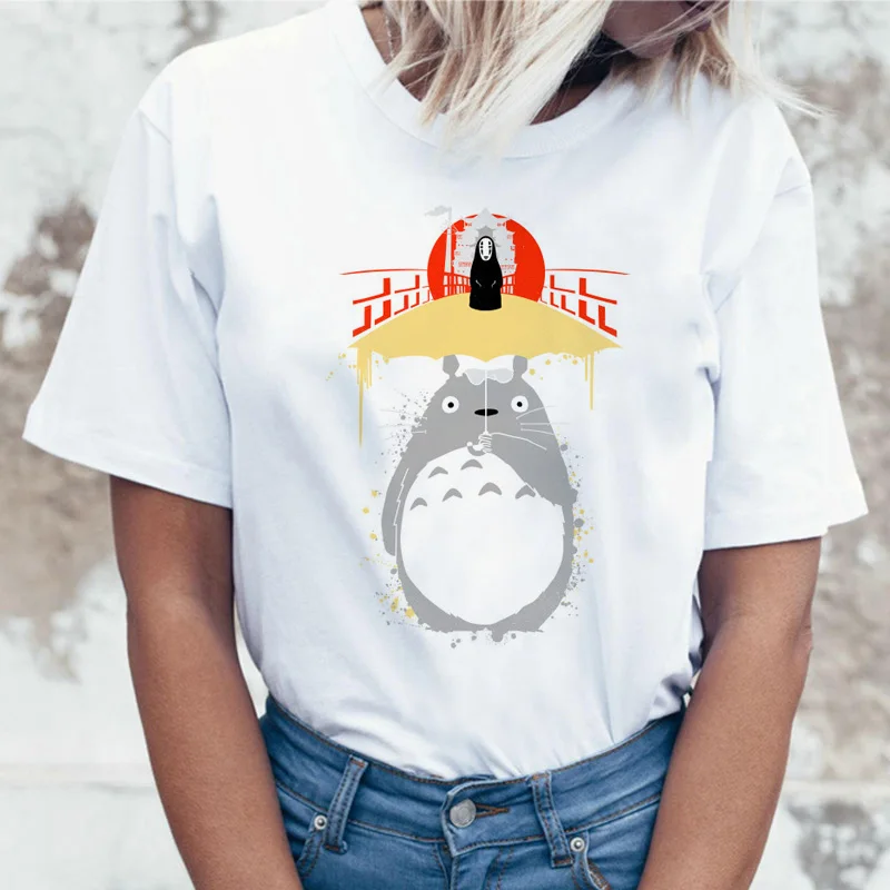 Anime Totoro Miyazaki Hayao T-Shirt Anime Totoro Miyazaki Hayao T-Shirt