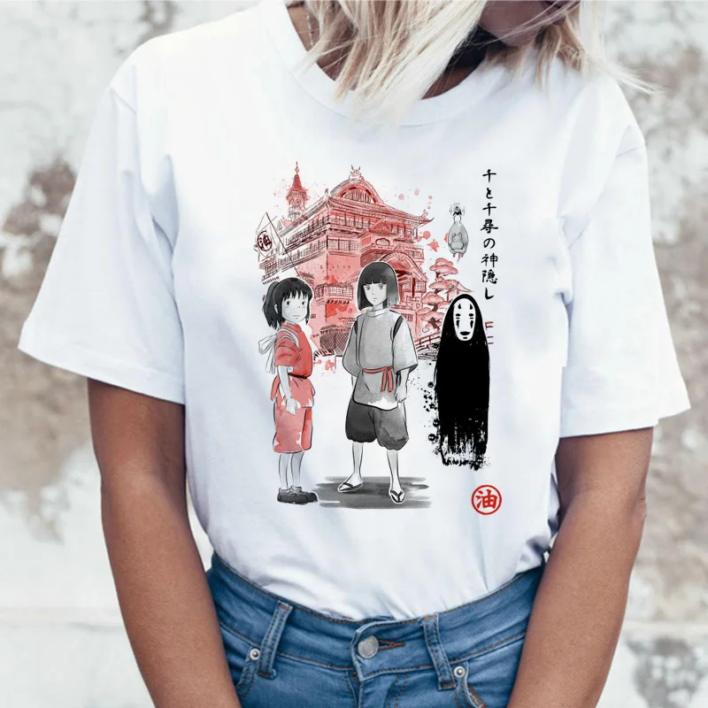 Anime Totoro Miyazaki Hayao T-Shirt Anime Totoro Miyazaki Hayao T-Shirt
