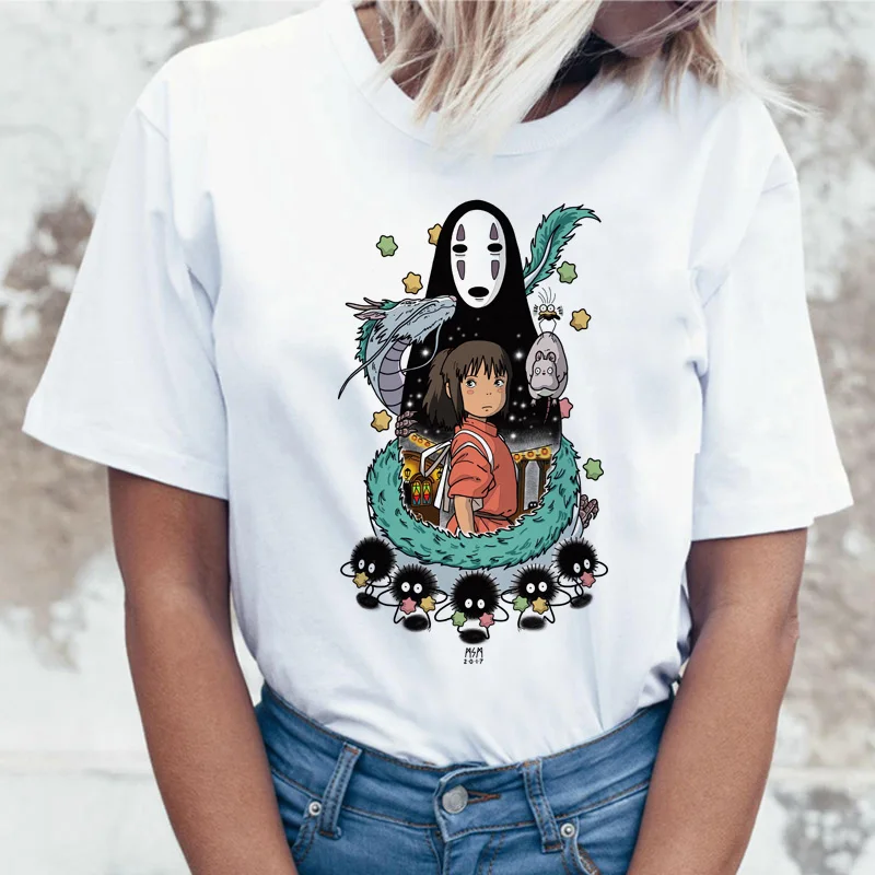 Anime Totoro Miyazaki Hayao T-Shirt Anime Totoro Miyazaki Hayao T-Shirt