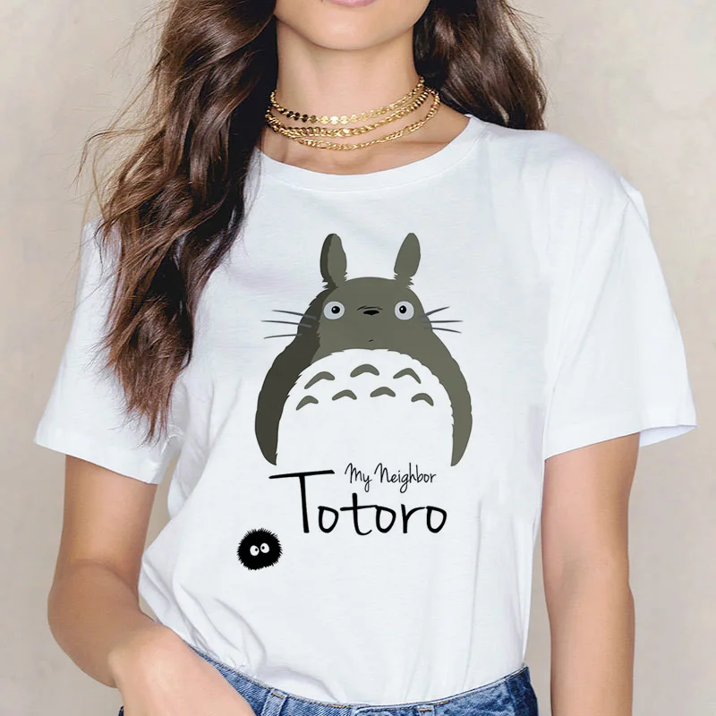 Kawaii Cartoon Totoro Printed T-Shirt
