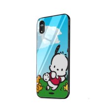 Sanrio Pochacco Mobile Phone Case Glass For iPhone Sanrio Pochacco Mobile Phone Case Glass For iPhone